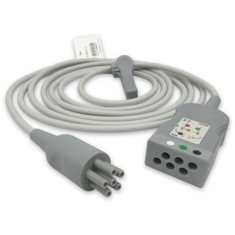 Colin ECG Trunk Cable Adapter 3-Lead Compatible, EA-CL02-3TD