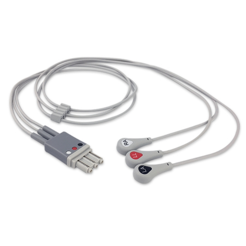 Philips 3-Lead ECG Leadwire Compatible M1673A, M1671A, EL-PH01-3SA