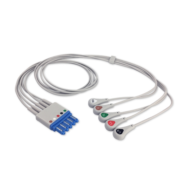 Philips 5-Lead ECG Leadwire Compatible M1644A, M1648A, EL-PH01-5SABL