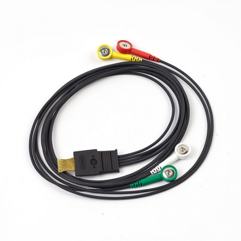 Schiller ECG Holter 4 Leads Cable 2.400103 Compatible for Microvit MT-101, MT-200, EH-SC01-4SI