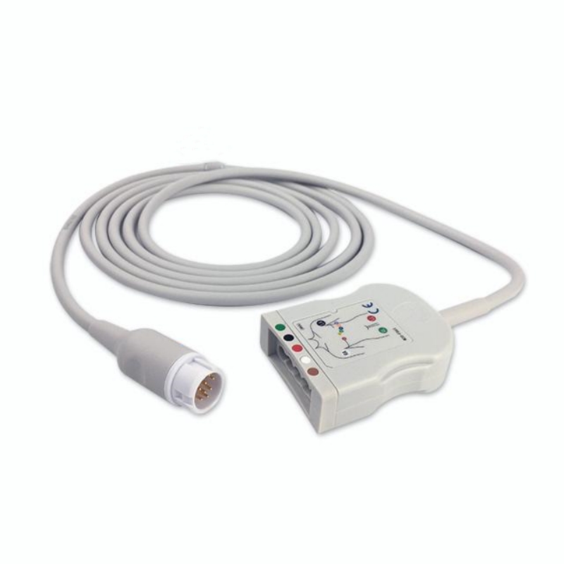 Philips 12-Pin EKG Trunk Cable M1663A, M1949A Compatible, EKT-PH02-MD