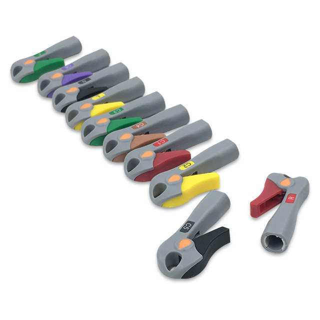 GE Marquette ECG Connector Set Grabber/ Pinch 10Pcs 900178-003, 900179-203 Compatible, EA-10B-GA