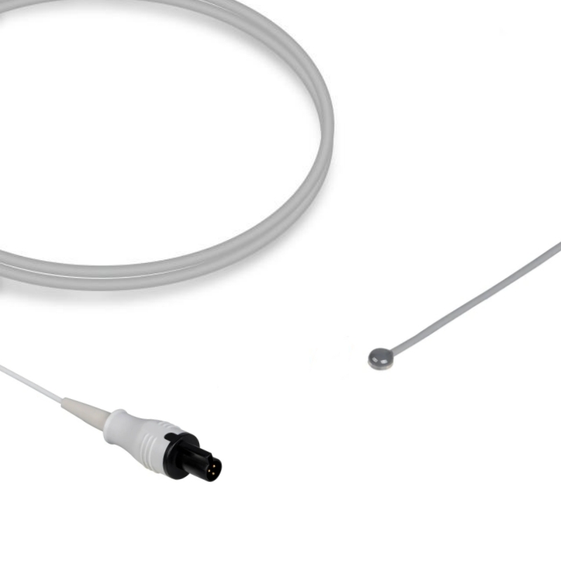 GE Healthcare Marquette Datex Ohmeda Temperature Probe Neonate Skin 6600-0875-700, 2075796-001 Compatible, TR-OH01-NS