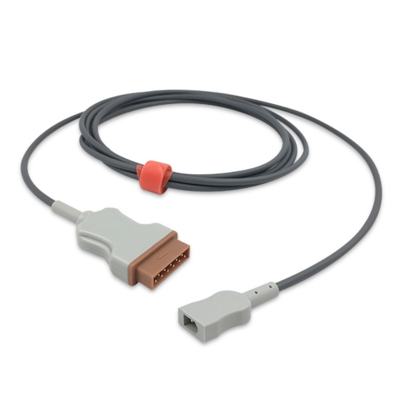 GE Healthcare Marquette Temperature Adapter Cable 2021701-001, 2104179-001, 2104179-001-FMT Compatible, TA-GE01-DP