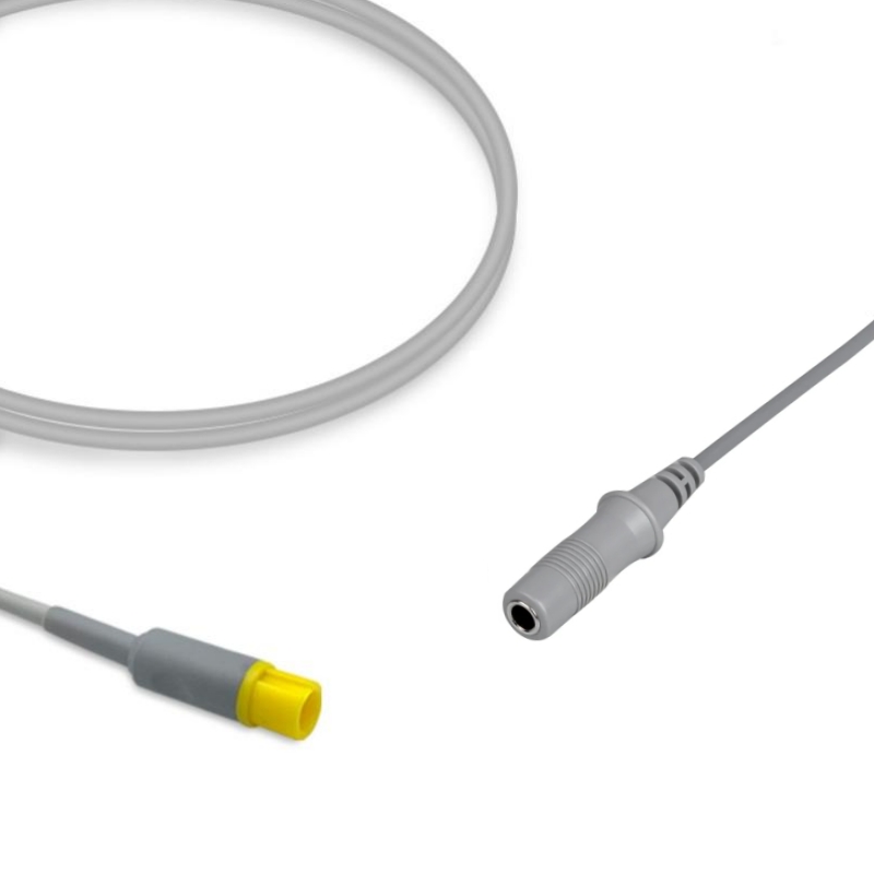 Mindray Datascope Temperature Cable Adapter 6.3mm 0010-30-43056, MR421 Compatible, TA-MR01-F63