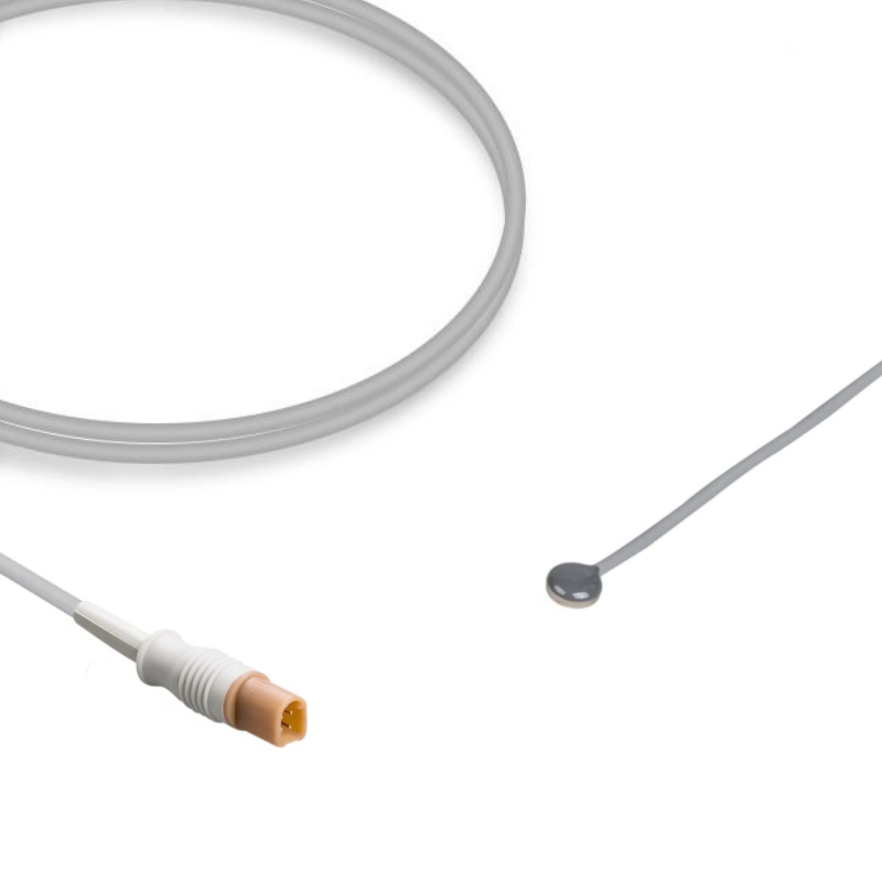 Mindray Datascope Reusable Temperature Probe Adult Skin 040-000057-00 Compatible, TR-MR02-AS