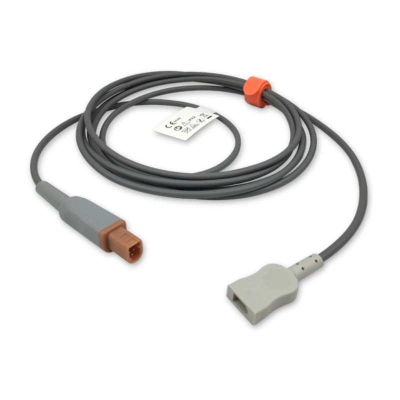 Mindray Datascope Temperature Adapter Cable 040-000091-00 Compatible, TA-MR02-DP