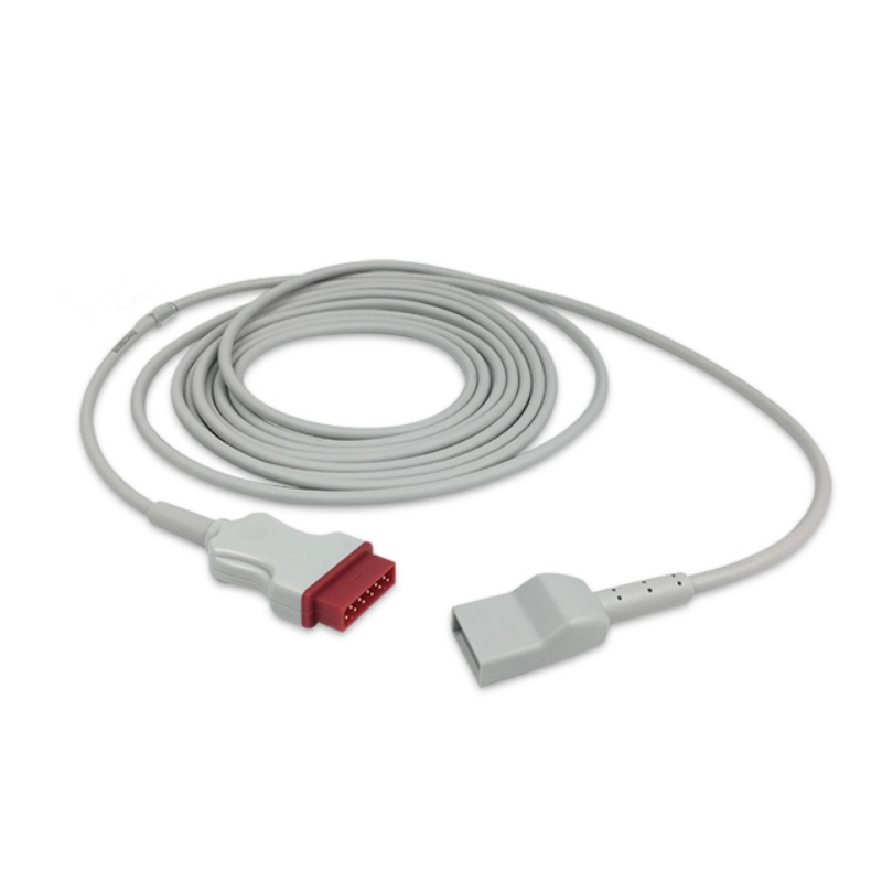 GE Medical IBP Cable Adapter Utah 650-236, Marquette 700078-001 Compatible, IBA-GE01-UT