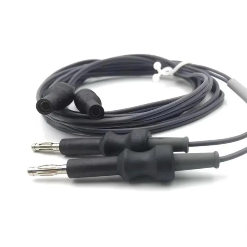 Compatible Bipolar ESU HF Connect Cable Cord Use with Artery Sealer 4MM Units