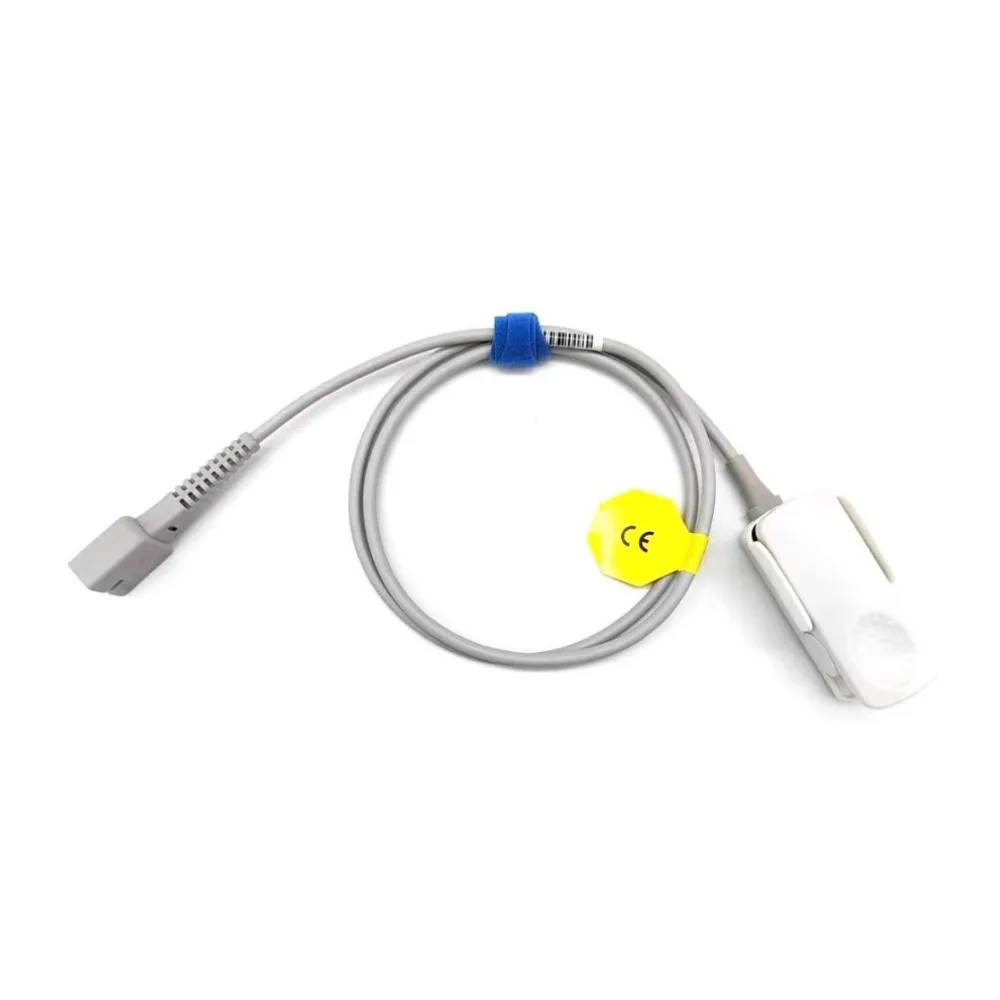 Biolight SpO2 Sensor Probe Adult Finger Clip 15-100-0013 Compatible