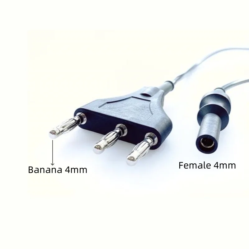 Compatible ESU HF Connect Cable Cord Use with Laparoscope Endoscope 4MM