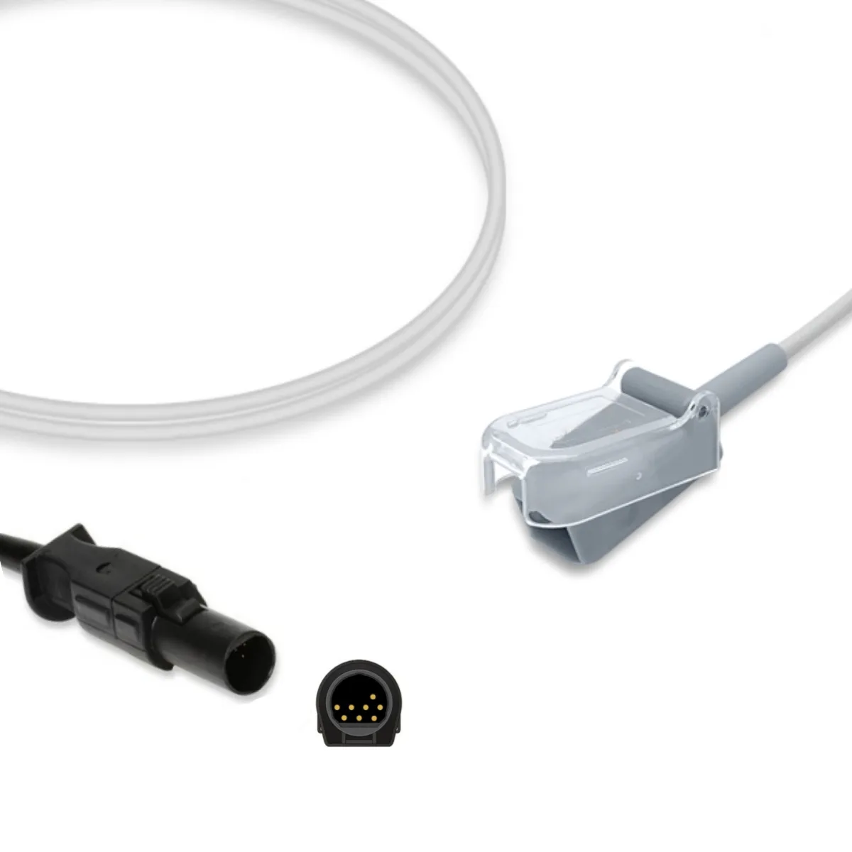 Corometrics Directly SpO2 Sensor Adapter Cable 4033CAX Compatible