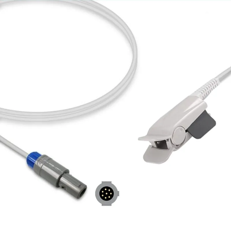 Creative SpO2 Sensor Probe Adult Finger Clip 8-PIN, Oximax Module