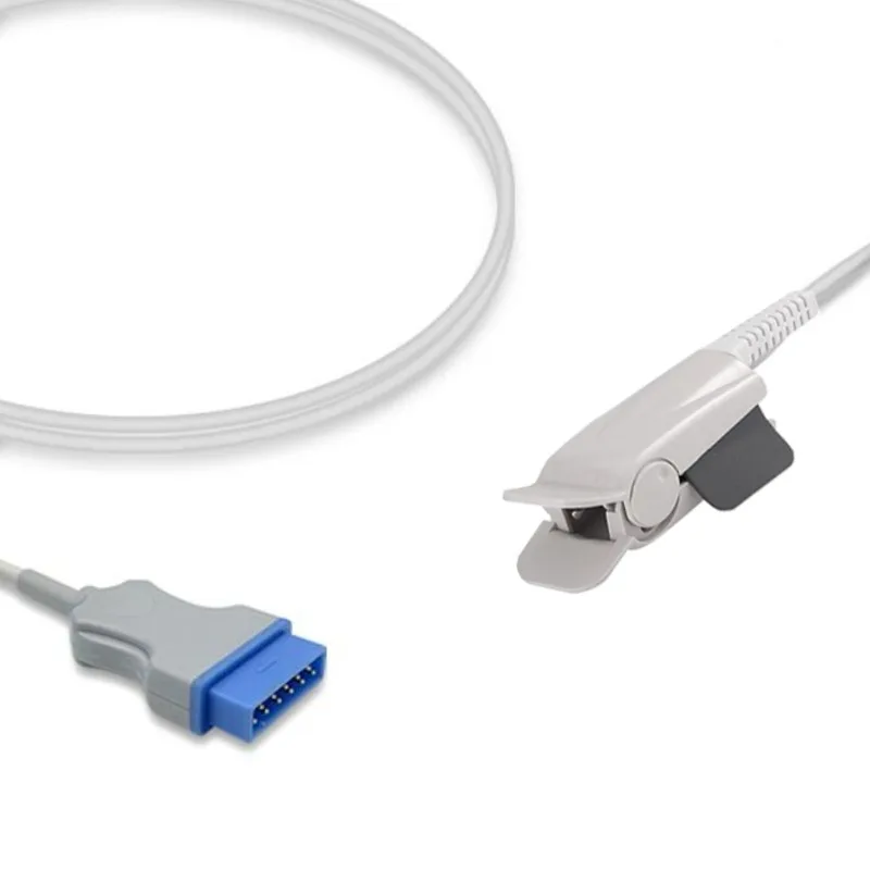 Datex Ohmeda Directly SpO2 Sensor Probe Trusignal OXY-F4-GE, TS-SA4-GE Compatible