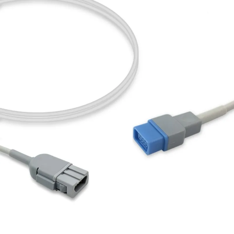 Datex Ohmeda SpO2 Extension Adapter Cable Trusignal OXY-MC3, TS-M3 Compatible