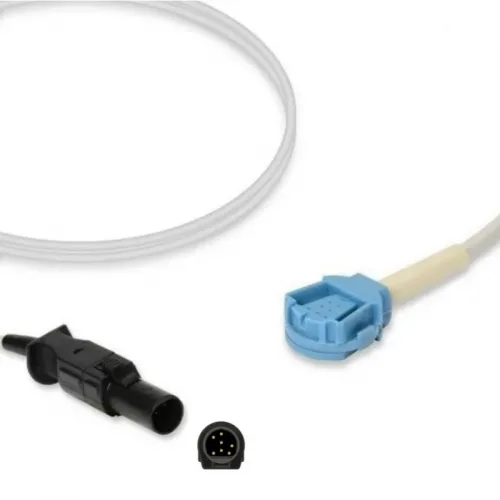 Datex Ohmeda SpO2 Extension Adapter Cable OxyTip OXY-OL3 Compatible