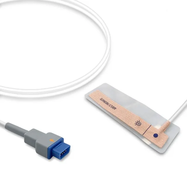 Datex Ohmeda Disposable SpO2 Sensor Probe Trusignal Adult Neonatal TS-AP-25, TS-AF-25 Compatible