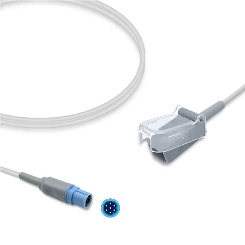 Draeger SpO2 Extension Adapter Cable Masimo 7-PIN MS17330 Compatible