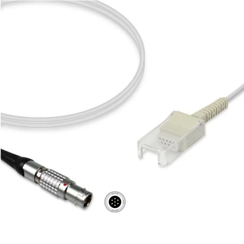 Invivo SpO2 Sensor Probe Adapter Cable 9383 Compatible