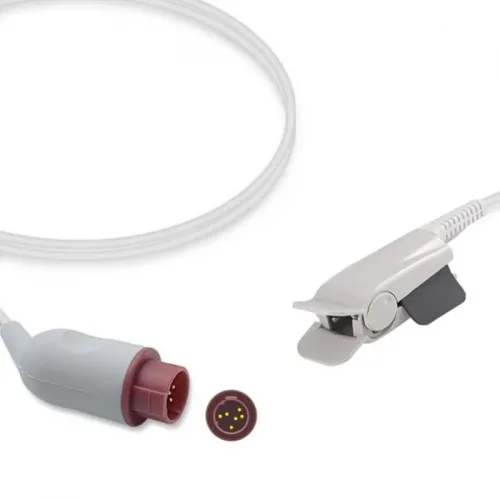 Kontron Directly SpO2 Sensor Adult Finger Clip 608010 Compatible