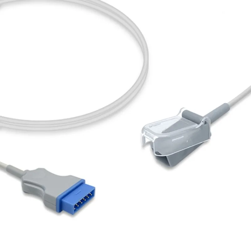 GE Healthcare Marquette SpO2 Extension Adapter Cable Masimo 2027263-002 Compatible