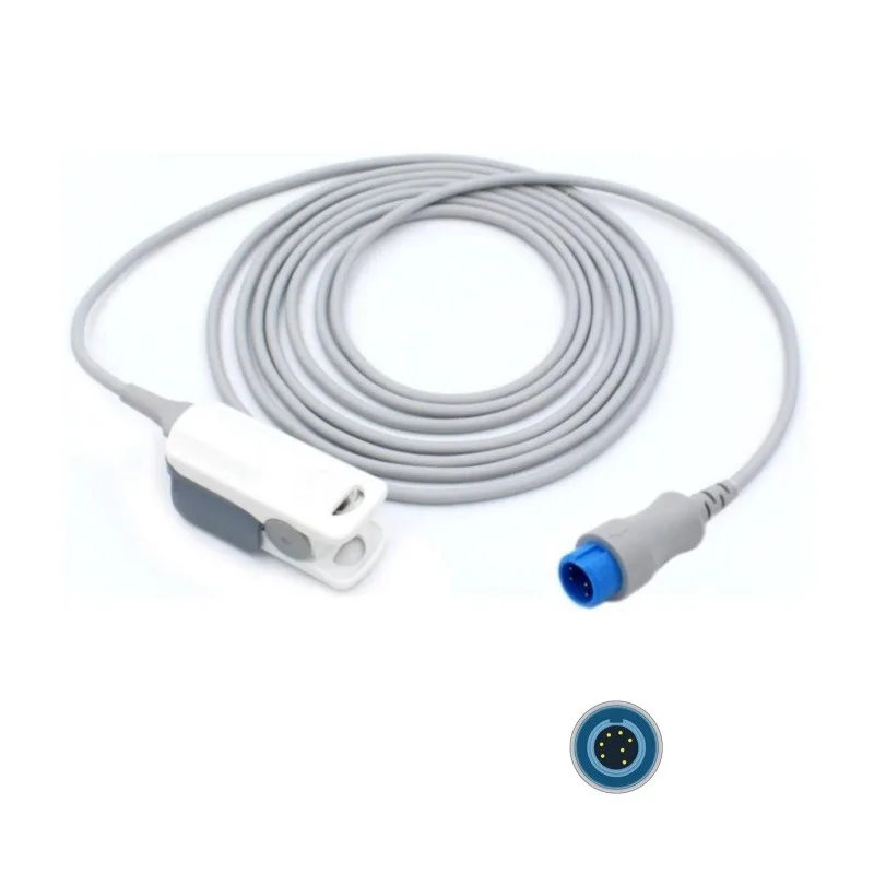 Mindray Datascope 7-PIN SpO2 Sensor Probe Adult Finger Clip Compatible - 副本