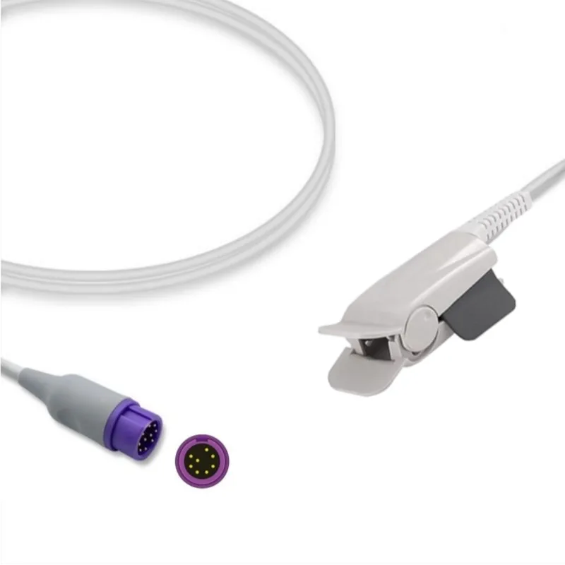 Mindray Datascope 8-PIN SpO2 Sensor Probe Adult Finger, Masimo Technology