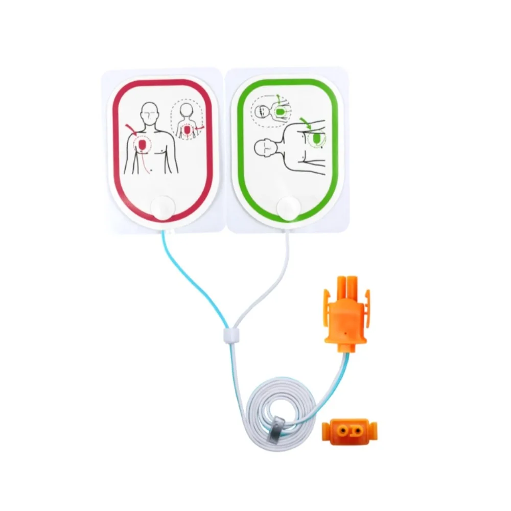 Nihon Kohden Compatible Disposable AED Electrodes Defibrillation Pads