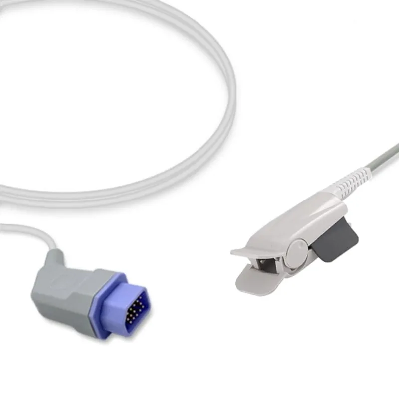 Nihon Kohden SpO2 Sensor Probe Adult Finger Oximax Compatible, 14-PIN