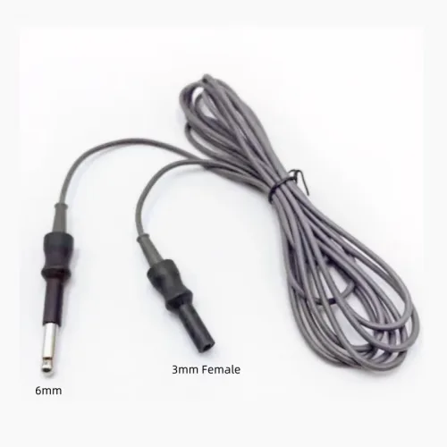Olympus A0130.2 Compatible ESU HF Connect Cable Cord Use with Fujinon Endoscope Instrument 3MM