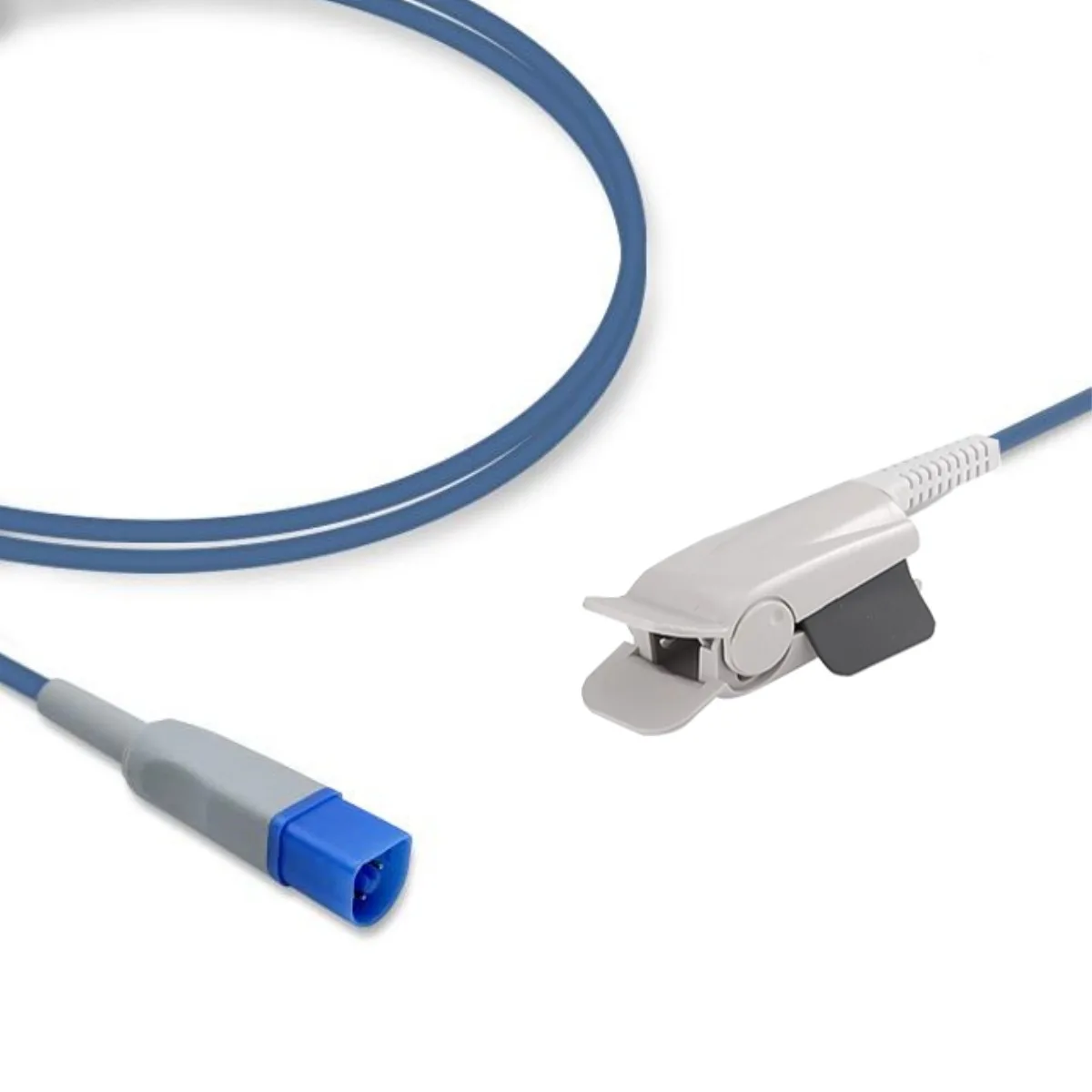Philips Goldway 8-PIN SpO2 Sensor Probe Adult Finger Soft M1191A, M1191B Compatible