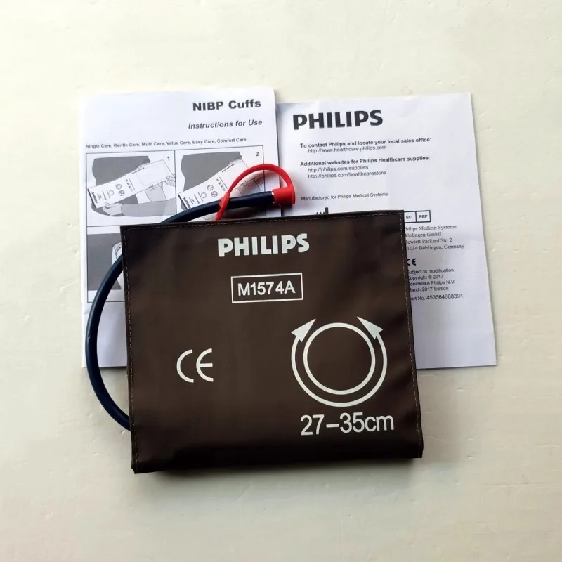 Philips Reusable NIBP Cuff Adult Size 27-35cm M1574A Original