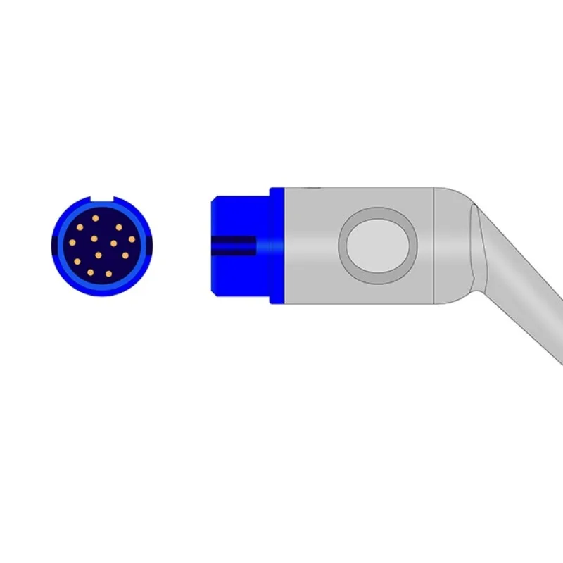 Philips 12-PIN SpO2 Extension Cable Adapter M1940A, M1940B Compatible