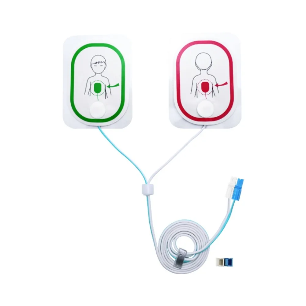 Schiller Compatible Disposable AED Electrodes Defibrillator Pads