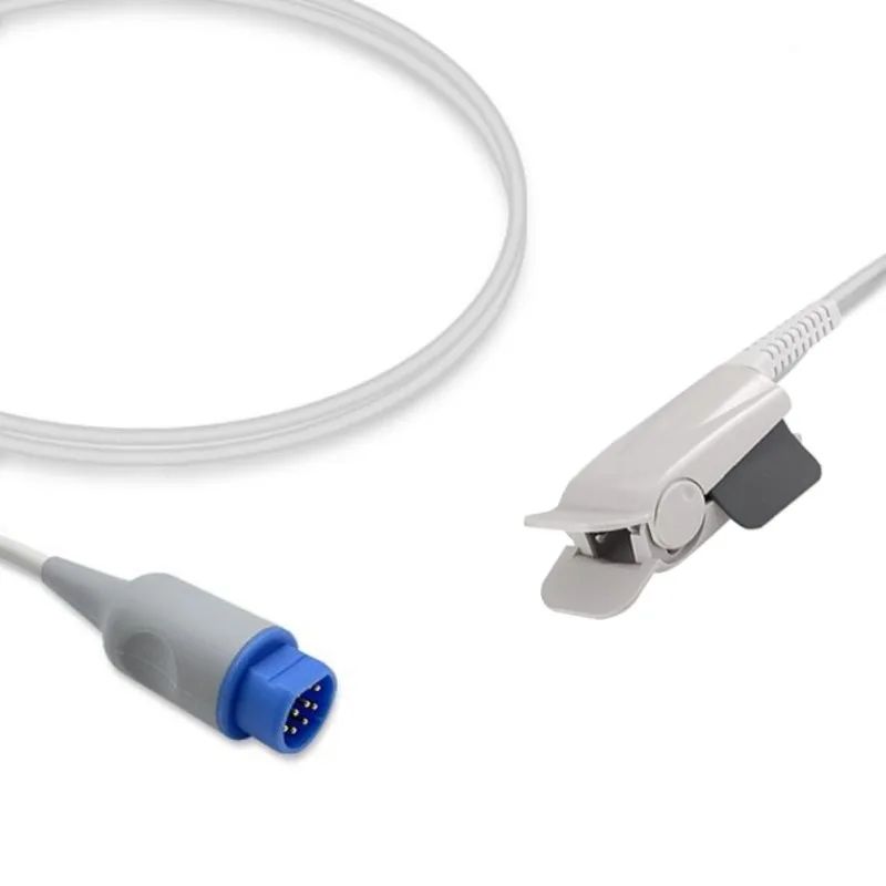 Siemens Directly SpO2 Sensor Probe Adult Finger Clip Compatible