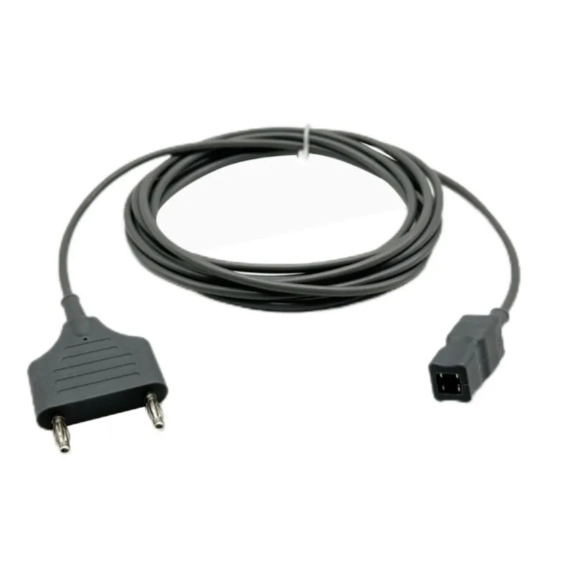 Valleylab Compatible ESU HF Connect Cable Cord Use with Euro Standard Multiple Forceps